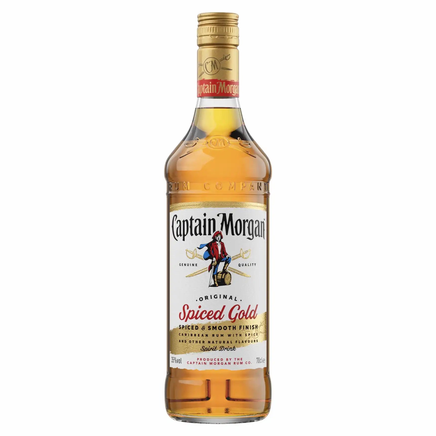 Captain Morgan Spiced Gold 35% 0,7l – Jack`s Juomavarasto