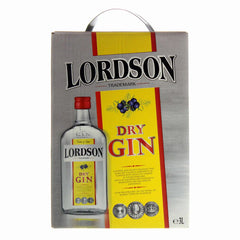 Lordson Gin 37,5% 3,0l BiB