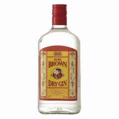 Earl Brown Dry Gin 37,5% 0,7l