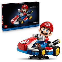 LEGO Super Mario: Mario Kart: Mario & Standard-Kart Sammlermodell 72037 incl. Transport
